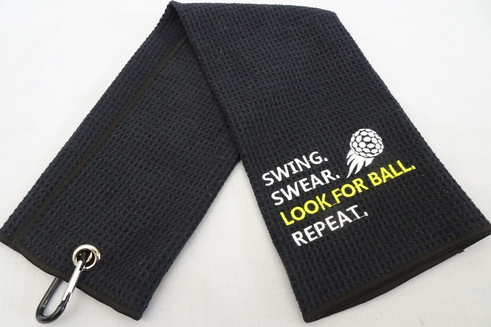Towel Swing, Swear, Look For Ball, Repeat Nwot
