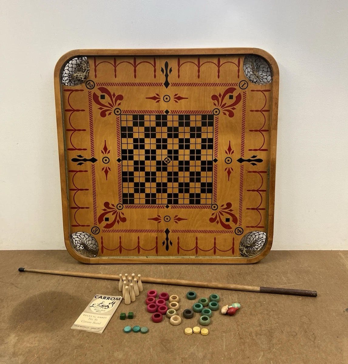 Carrom Board Board Vintage Manufacture Board & Traditional Games