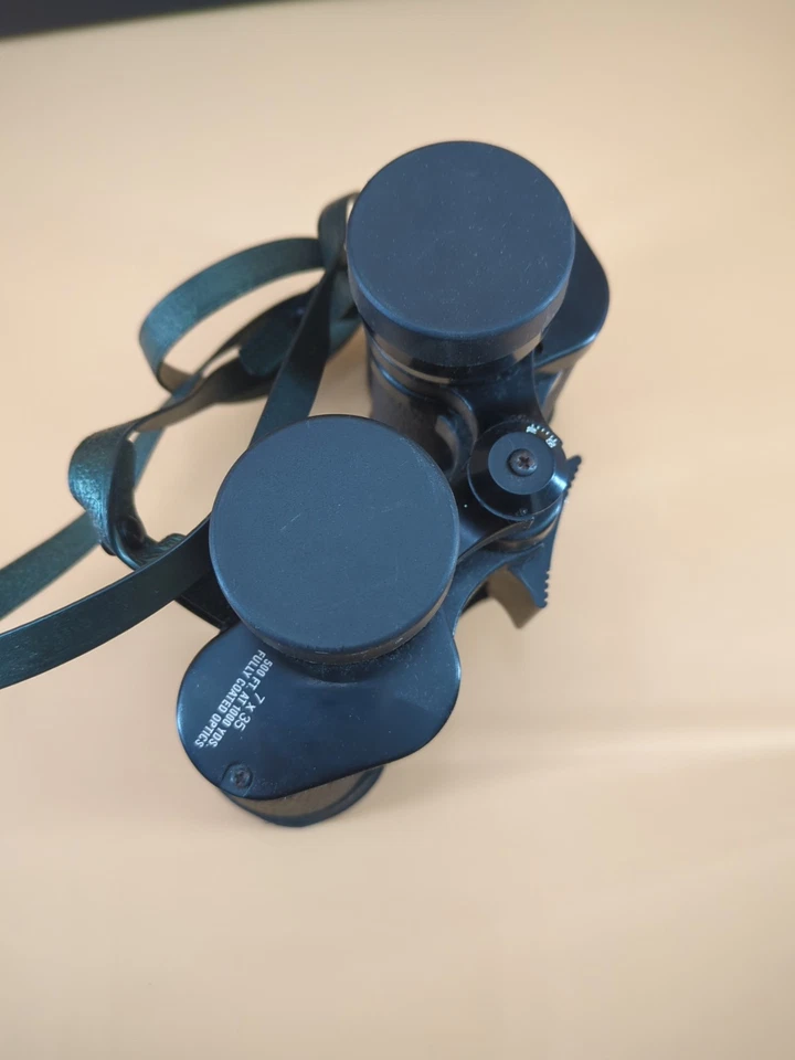 Bushnell Ensign Binoculars 7 x 35 Insta Focus in Case Vintage - Image 3 of 4