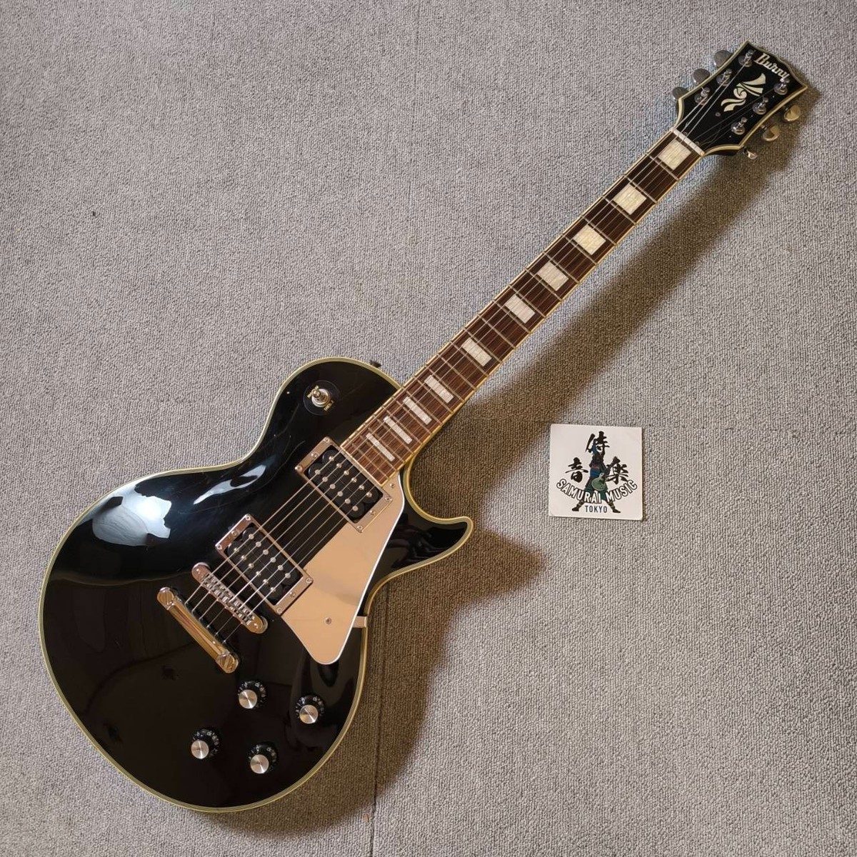 ギター Burny RLC-55JS Les Paul Custom Burny by Fernandes Electric Guitar Les Paul Custom JS Model RLC