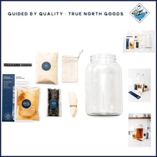 Homemade Kombucha Starter Kit with Organic Ingredients and Easy Instructions