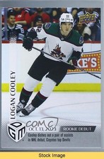 2023 Upper Deck Game Dated Moments Rookie Debut /1199 Logan Cooley #5 READ m9z
