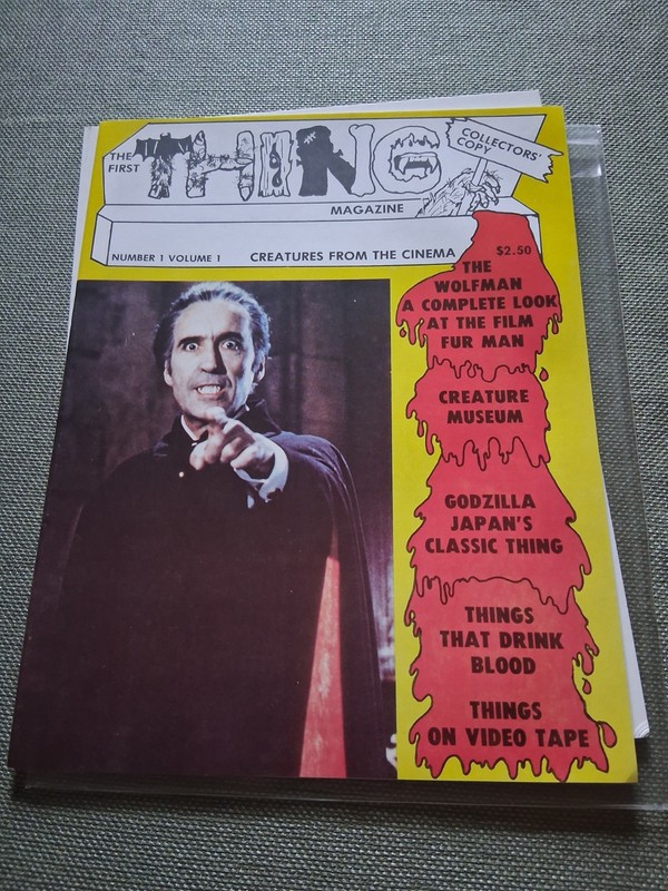 The First Thing Collector's Copy Magazine No.1 Vol.1  1980