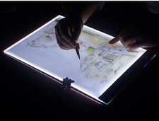 A4 Ultra-Thin Portable LED Light Box Tracer USB Power Artcraft White