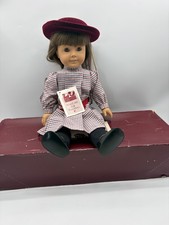 RARE White Body Samantha Doll ORIGINAL BOX Booklet Tag Vintage Pleasant Company