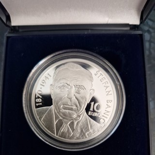 Slowakei 10 Euro 2020 150 Geb. des Stefan Banic Etui Zertifikat 18g