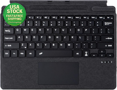 Bluetooth Keyboard for Microsoft Surface Pro 13 Inch Copilot 11 Pro 11