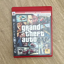 Rockstar Grand Theft Auto IV Greatest Hits PS3 M Manual + Liberty City Insert