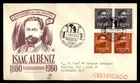 Mayfairstamps Spain FDC 1960 Isaac Albeniz Combo Certified First Day Cover aaw_4