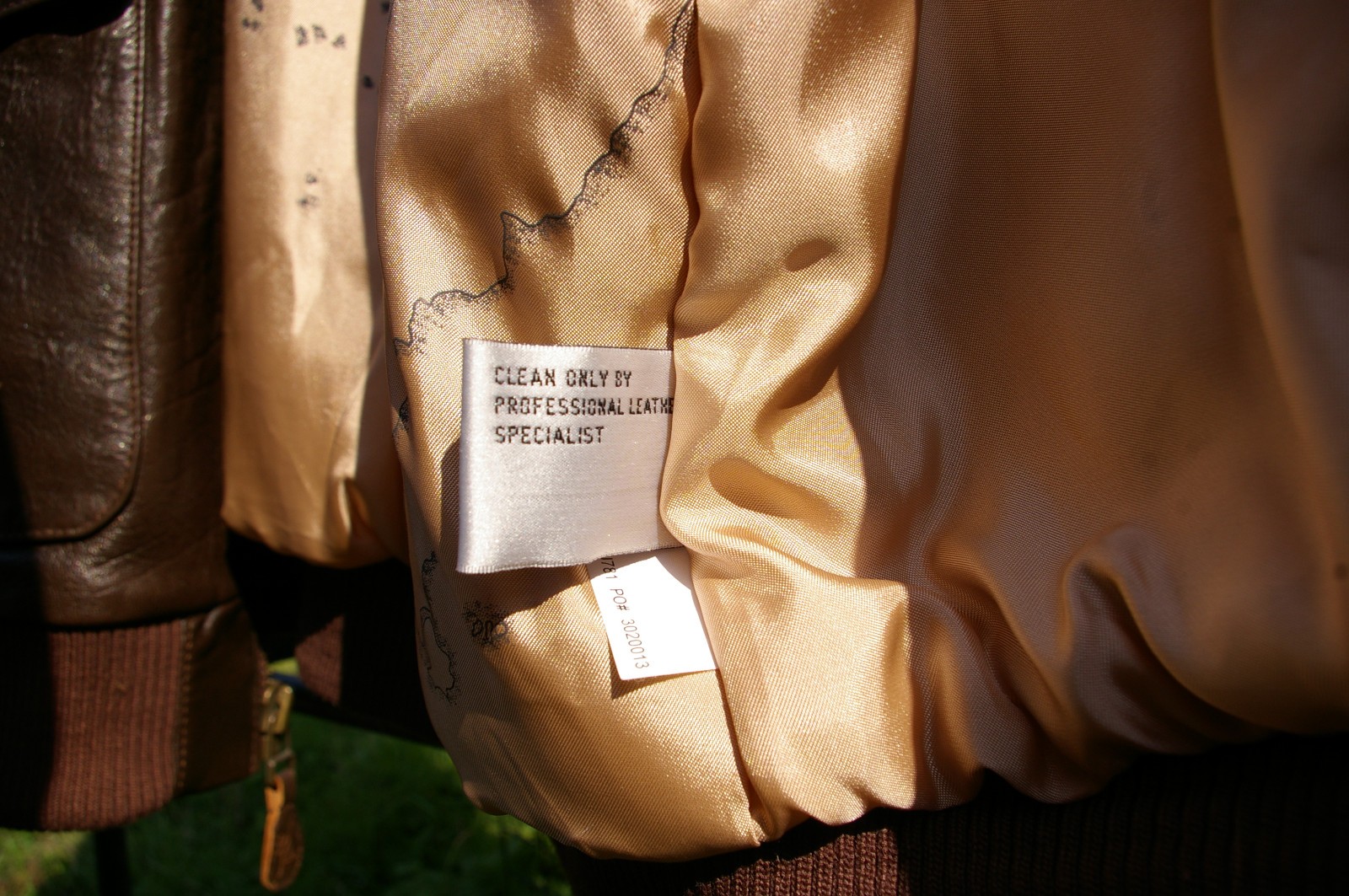 Microsoft Brown Shell 100% Leather Jacket Coat Po… - image 11