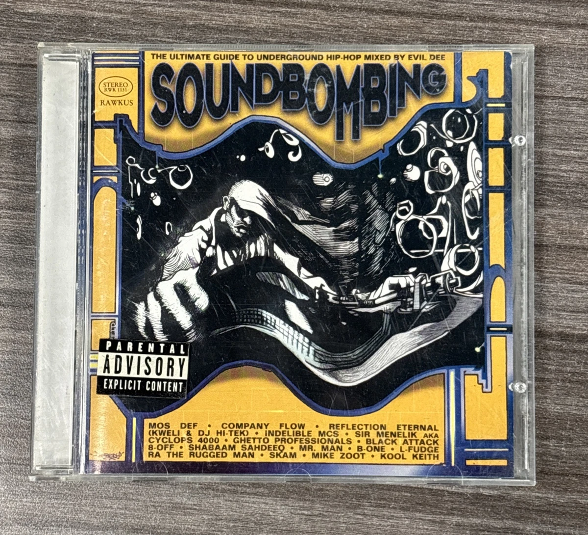 Rap & Hip-Hop Mixed Underground/Alternative Album Music CDs for