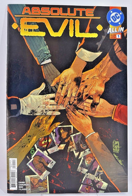 Absolute Evil #1 Giuseppe Camuncoli & Stefano Nesi Cover DC All In Comics NM