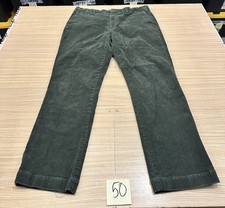 Polo Ralph Lauren Corduroy Green Stretch Classic Fit Pants Men's 38x32 Cotton