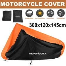 4XL Waterproof Motorcycle Cover Outdoor Rain UV Dust Protect For Harley-Davidson