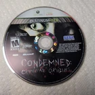 Condemned: Criminal Origins (Microsoft Xbox 360, 2005) Disc Only - Tested