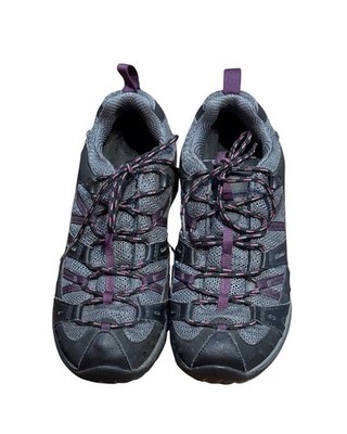 Merrell Womens Hiking Shoes Size 9.5 Trail Outdoor Vibram Black Gray
