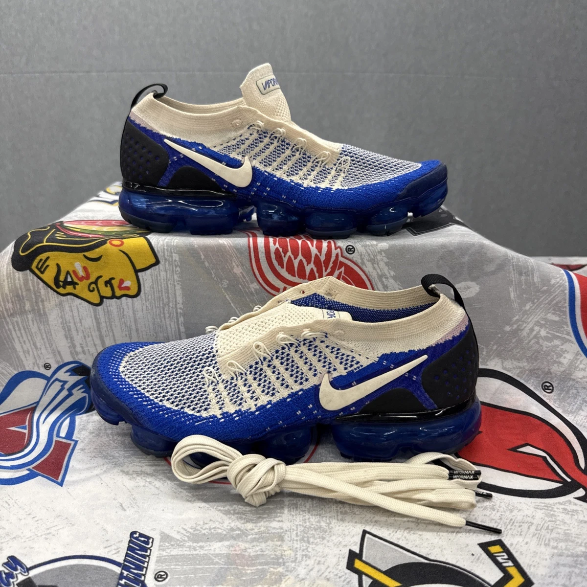 Nike Air VaporMax Flyknit 2 Racer Blue | eBay
