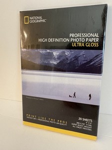 National Geographic Professional High Definition Photo Paper Ultra Gloss 4" X 6"