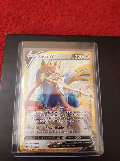 Zacian V (Sword & Shield Base Set)