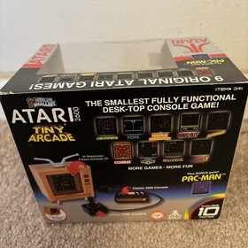 Worlds Smallest ATARI 2600 Tiny Arcade Includes 10 Games ~ BRAND NEW!