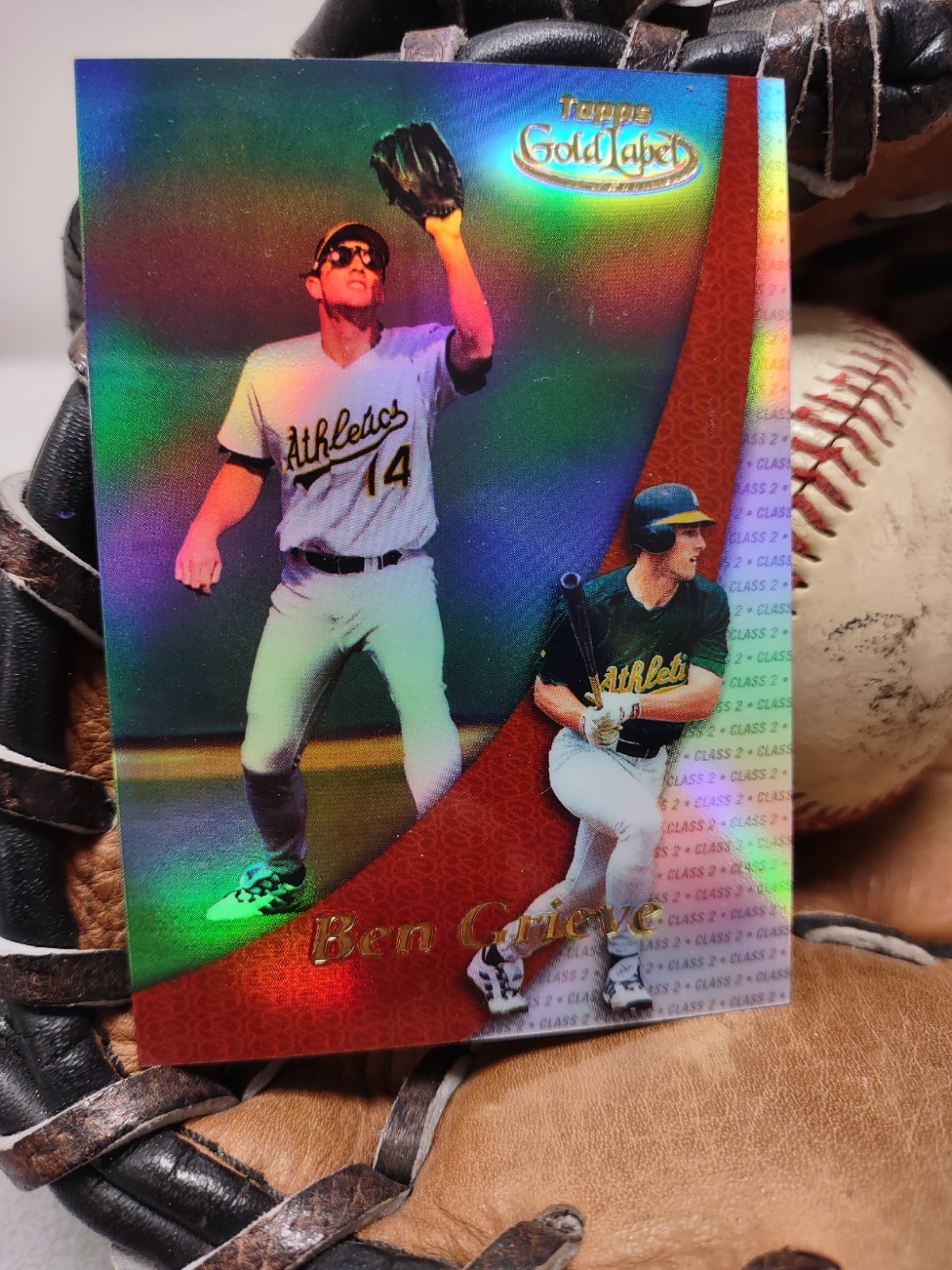 2000 Topps Gold Label Class 2 #26 Ben Grieve Oakland Athletics