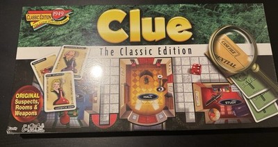Brand New Sealed Clue: The Classic Edition 1949 The Great Detective Board Game