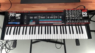 【美品】Roland JX-3P PG200 シンセサイザー ハードケース付き Roland JX-3P Vintage Synthesizer WITH PG200 Programmer, Hard Case