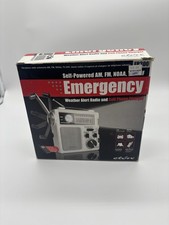 ETON FR300 Hand Crank Multi-Purpose Radio AM/FM/TV-VHF Weather Emergency w/box