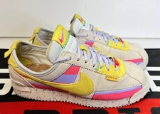 Nike Union LA x Cortez SP Lemon Frost Brown Yellow Suede (DR1413-100 Size 7.5