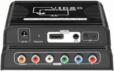 1080P Ypbpr to HDMI Video Audio Converter Adapter 5 RCA Ypbpr Component to HDMI