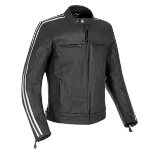 Oxford Bladon Motorcycle Motorbike Leather Jacket Black