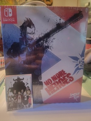 No More Heroes with Card (Nintendo Switch) Limited Run Complete Game