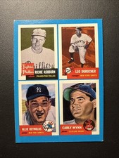 1992 Topps Bazooka 1953 Archives Quadracards #5 Ashburn Durocher Reynolds B145
