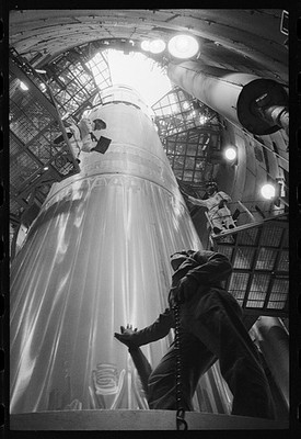 Photo:Vandenberg Air Force Base Calif 1965 Rocket Launch Pad Workers