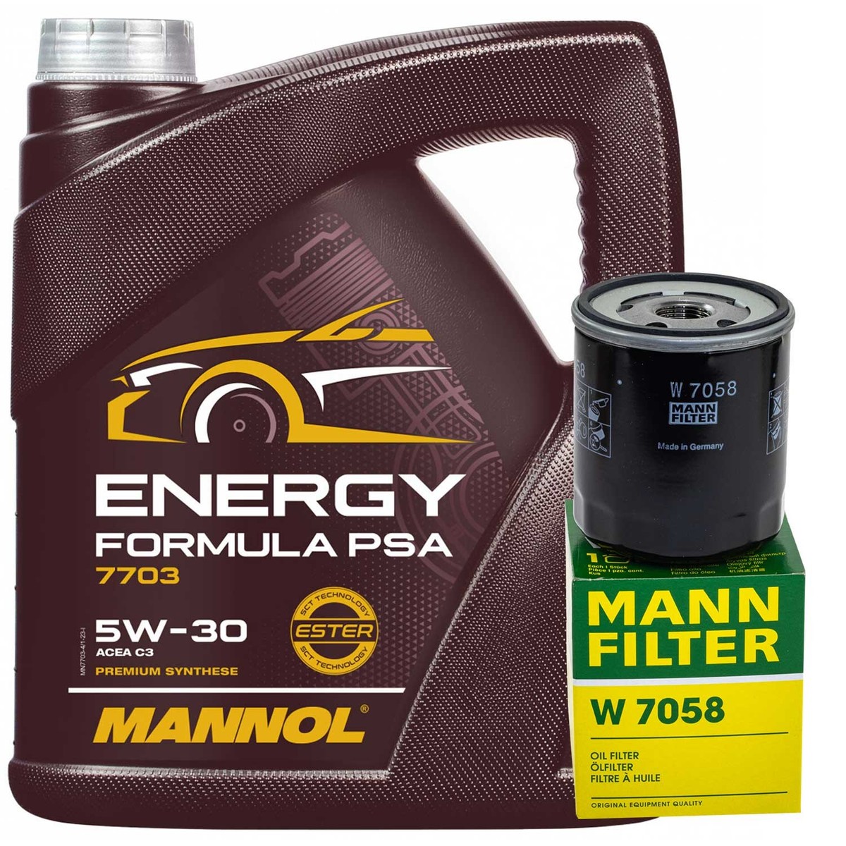 Motorl Set Mannol 5W-30 4 Liter + lfilter fr Citron C4 Cactus C4  Spacetourer | eBay