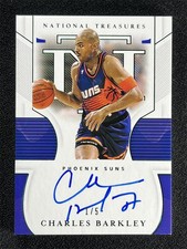 1/5 ≈1/1 ! 2020-21 National Treasures Charles Barkley #S-CHB Signatures Auto