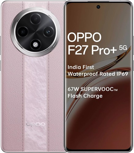 OPPO F27 Pro+ 5G (Pink, 256GB 8GB RAM)6.7" 64MP Dimensity 7050 Global Version.