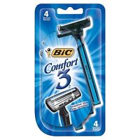 Bic Comfort 3 Shavers For Men Sensitive Skin 4 Each (pack Of 2) on sale Bic Comfort 3 Shavers For Men Sensitive Skin 4 Each (pack Of 2) on sale