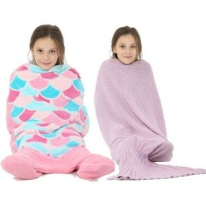 fleece sleeping bolsa blanket