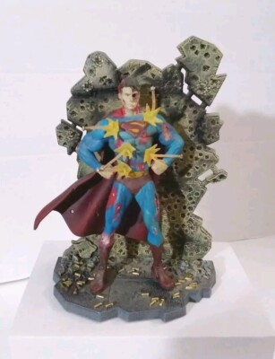 DC Superman Returns Bloody Zombie Select Sculpt Scene Statue Custom Figure