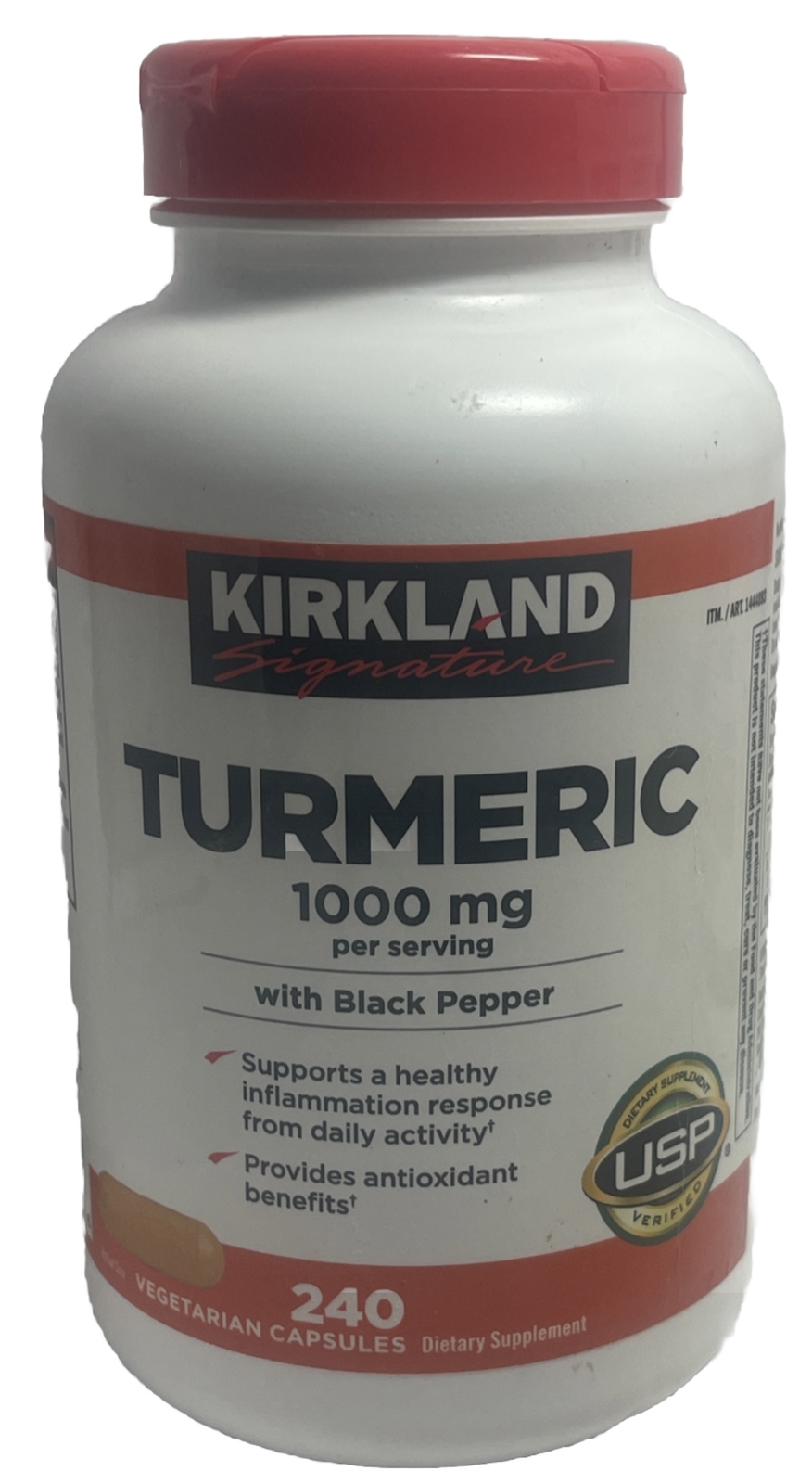 Kirkland Signature Turmeric 1000 mg., 240 Capsules Free Shipping Exp 4/24 96619104536 eBay