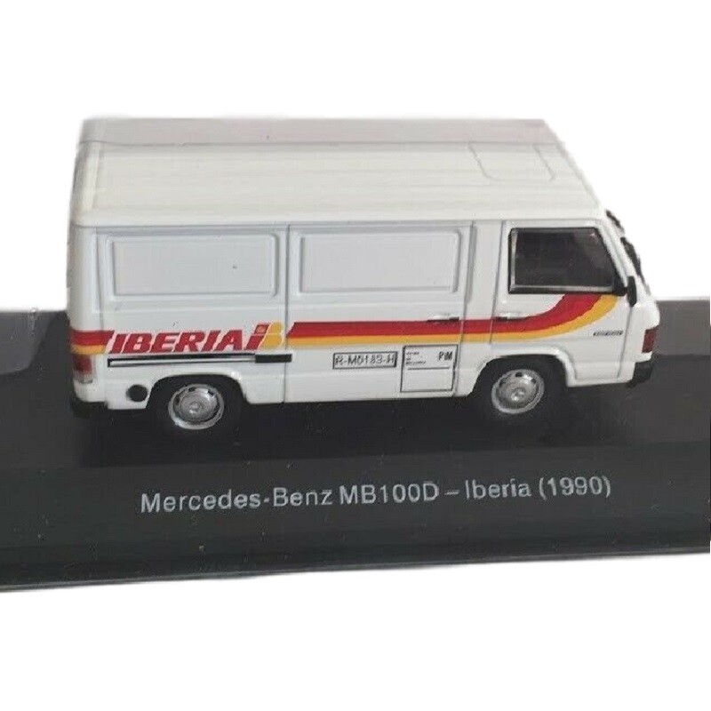 Mercedes Benz Mb 100 D Model Van 1988 Yellow 1 43 Scale Ixo Mb100 Collection K8 Toys Games Cars Trucks Vans