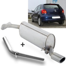 Fox Racinganlage ab Kat.1x88x74mm VW Polo 6R 1.0l -1.4l 1.2l TDI TSI 1.6l TDI