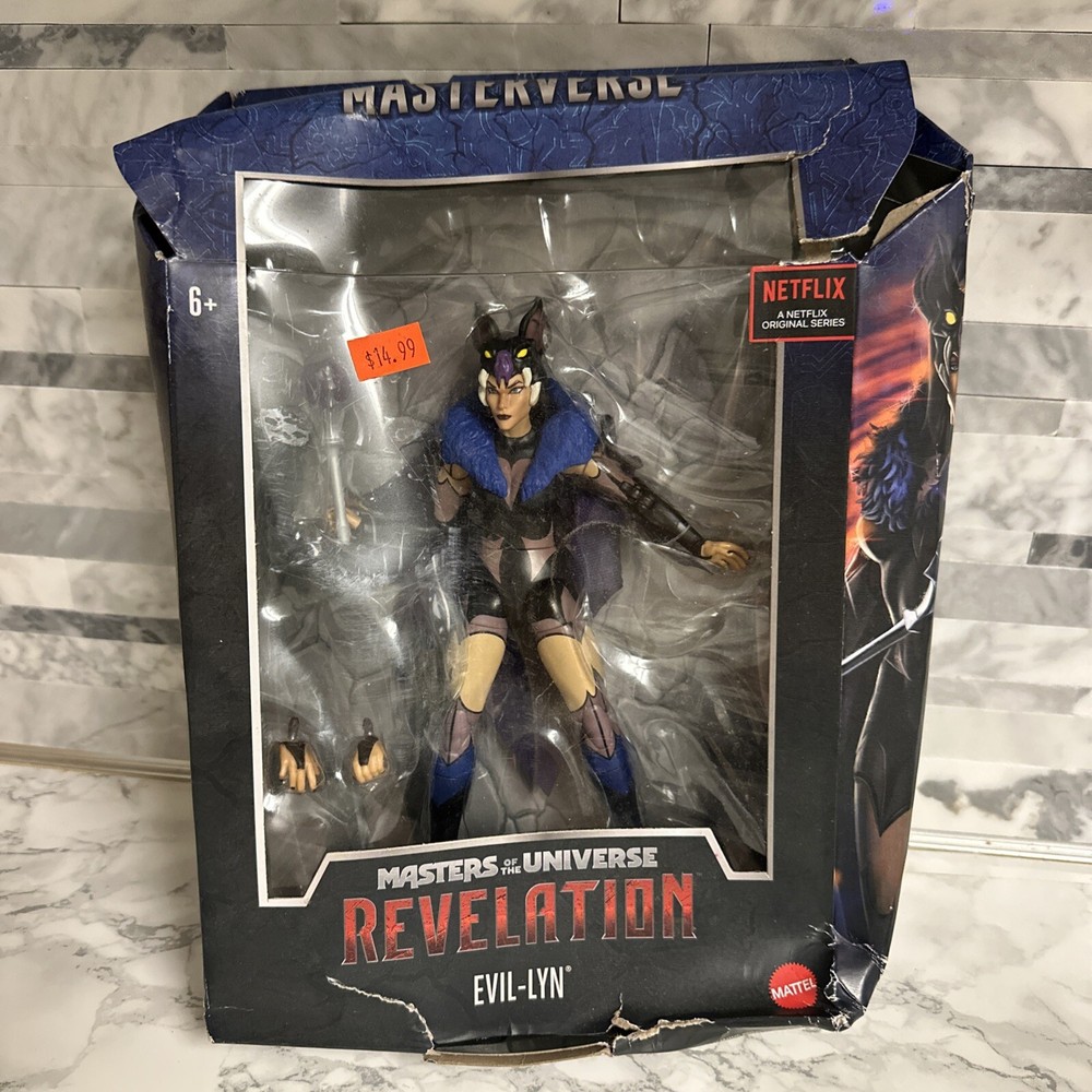 Damage Box Masters of the Universe Masterverse Revelation Evil Lyn Bat Sorceress