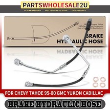 2x Manguera hidráulica de freno delantera derecha y derecha para Chevrolet GMC K1500 88-99 K2500 88-96