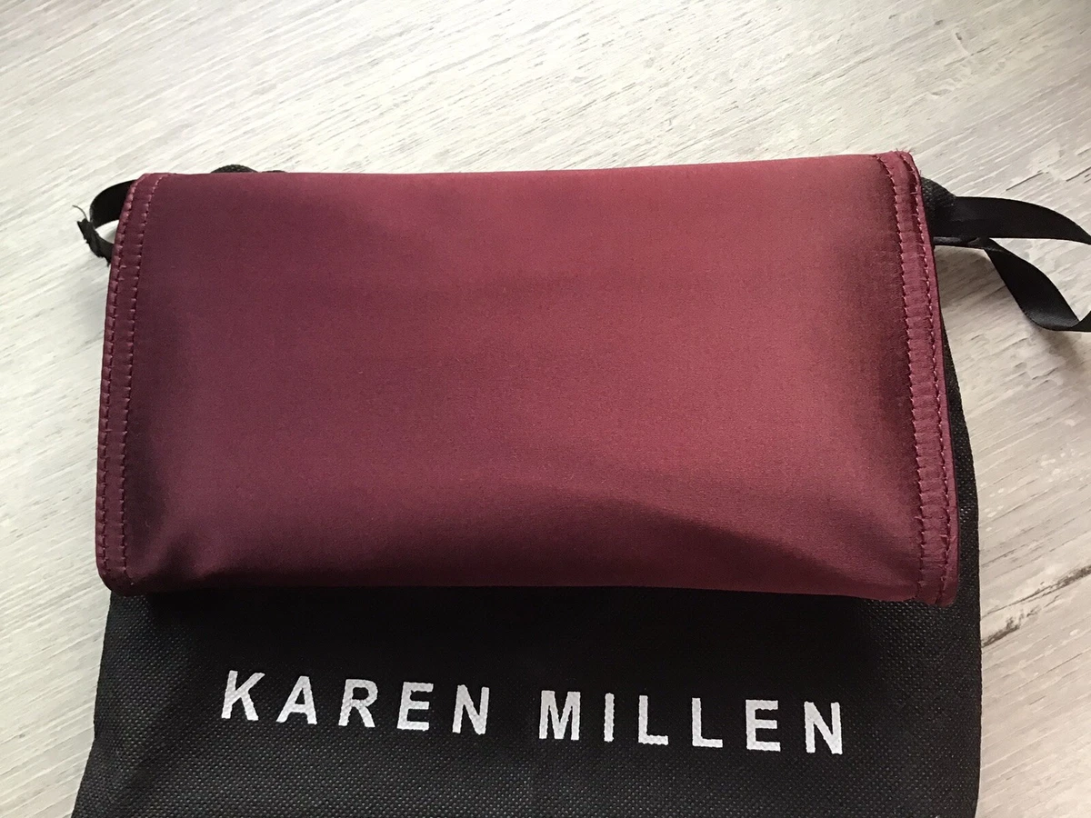 Karen millen red clutch best sale bag