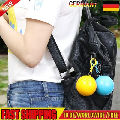 Portable Unisex Raincoat Ball Plastic Disposable Rain Cover Ball for Adults Kids