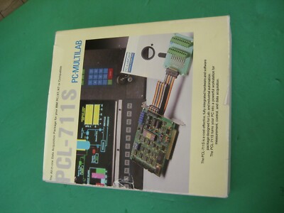 PC-MultiLAB Advantech PCL-711S for Lab and Industrial Automation