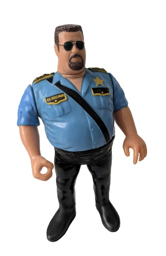 WWF Hasbro Big Boss Man Wrestling Figure WWE Serie...