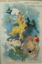 Totally Authentic *La Fee au Rocher* Ballet Handbill - Lithograph *Not a Copy 